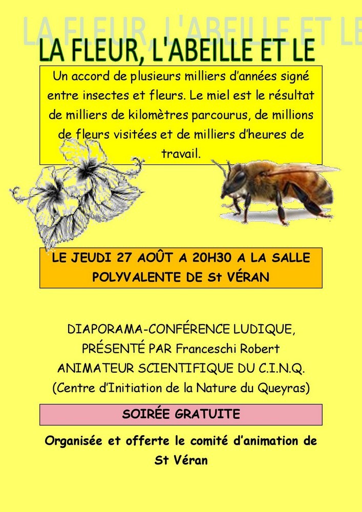 Affiche abeille